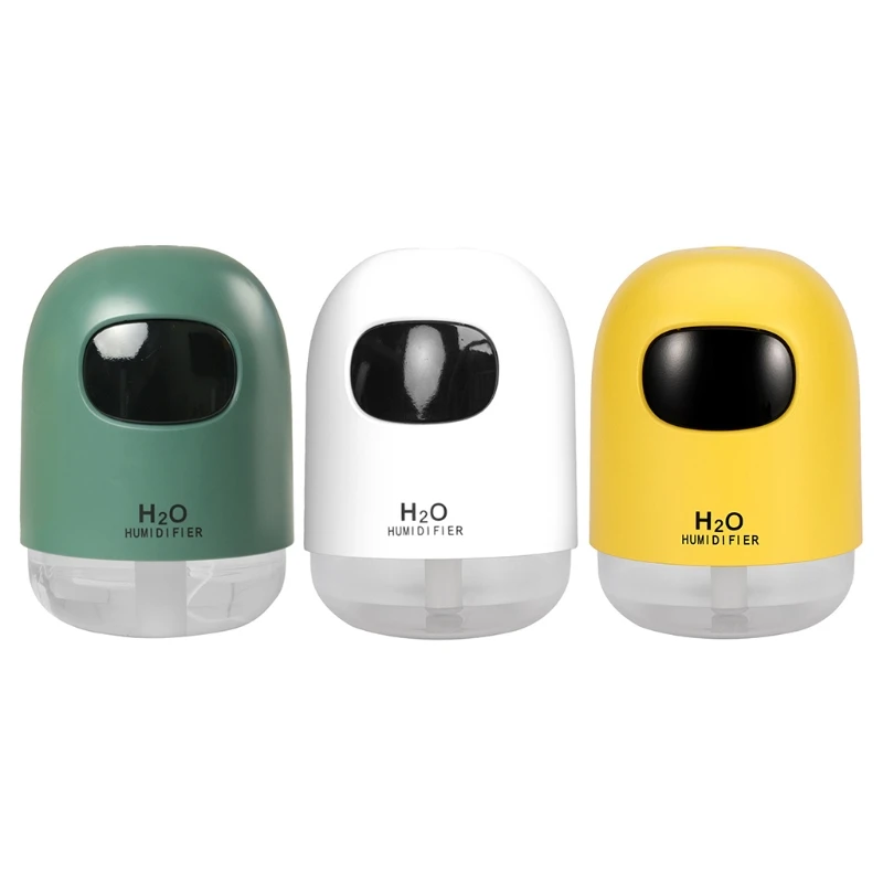 

Portable Mini Humidifier, 200ml Small Cool Mist Humidifier for Bedroom Travel