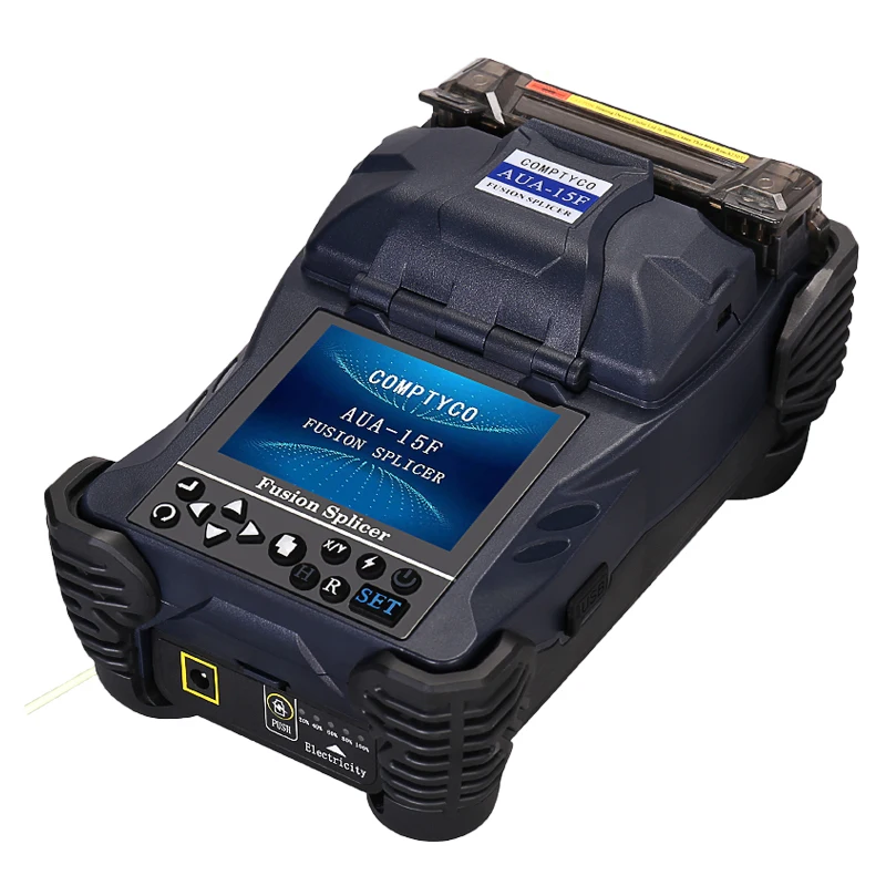

UNIONFIBER automatic focus ftth dark blue fiber optic fuision splicer AUA-15F