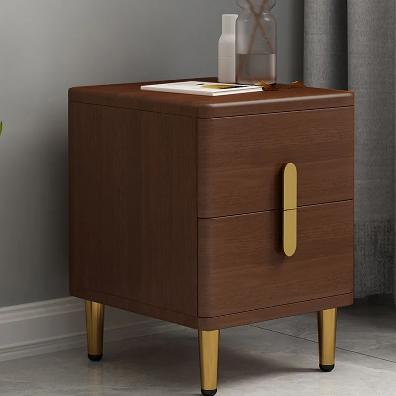 

Wooden Bedside Tables Modern Small Nightstands Narrow Drawers Storage Cabinet Bedside Tables Fashion Muebles Bedroom Furniture
