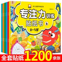 stickers books children cartoon toddler sticker 0 6 years old baby early education puzzle enlightenment kawaii aesthetic