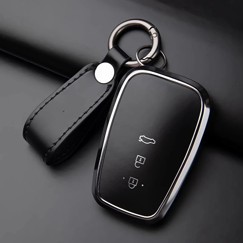 

Подходит для чехлов для ключей Toyota Crown Kluger 12-го, 13-го и 14-го поколения. крышка для ключей с пряжкой