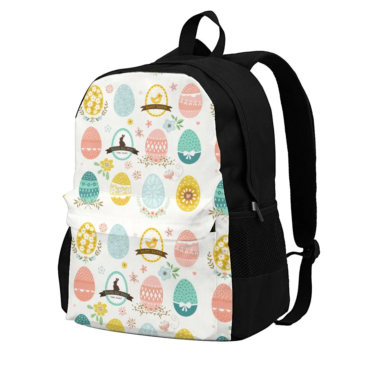 

Easter Egg Hunt Backpacks Hunter Rabbit Spring Runner Breathable Cute Backpack Polyester Running Bags