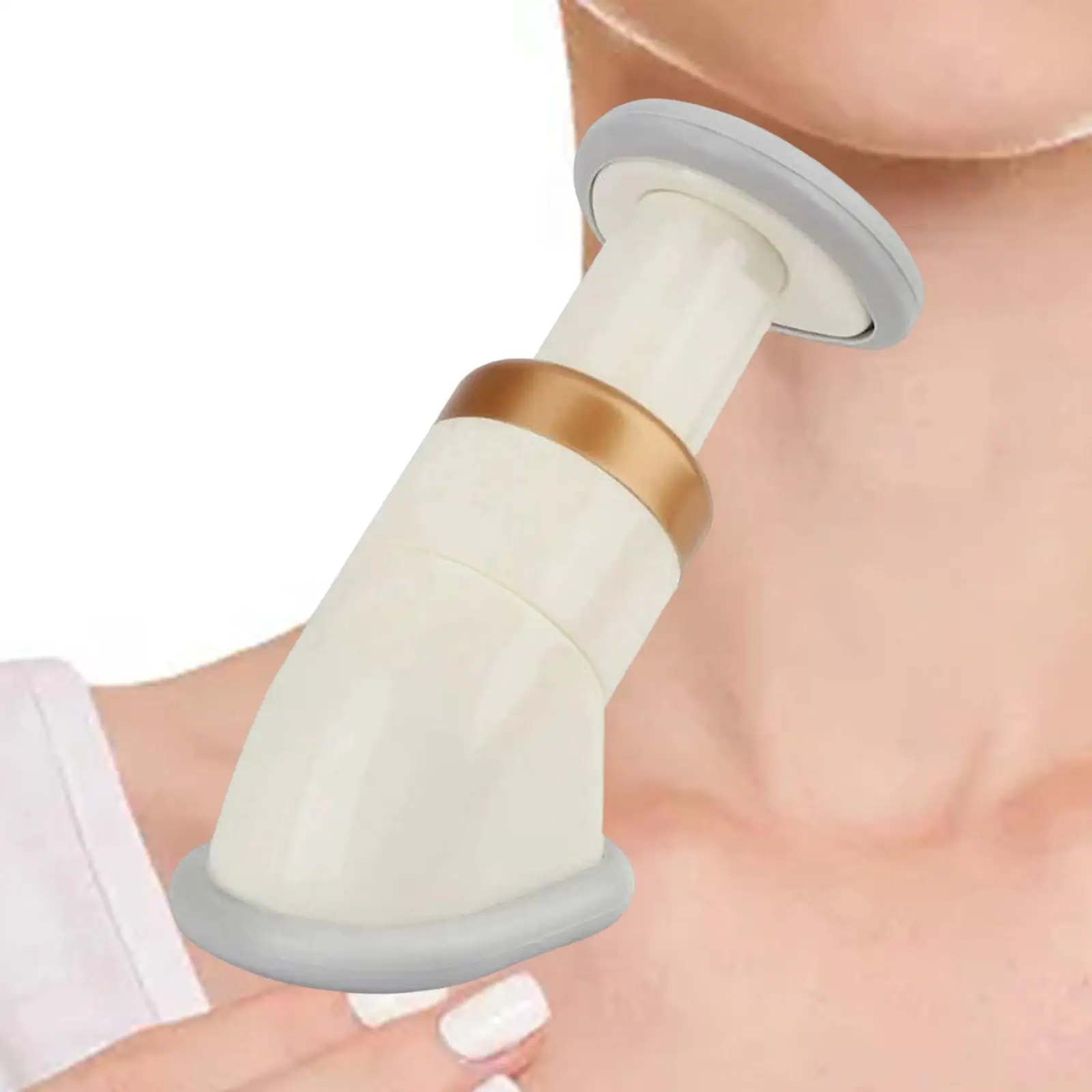

Neckline Exerciser Facial Massager Slimmers Handheld for Chin Massage Women