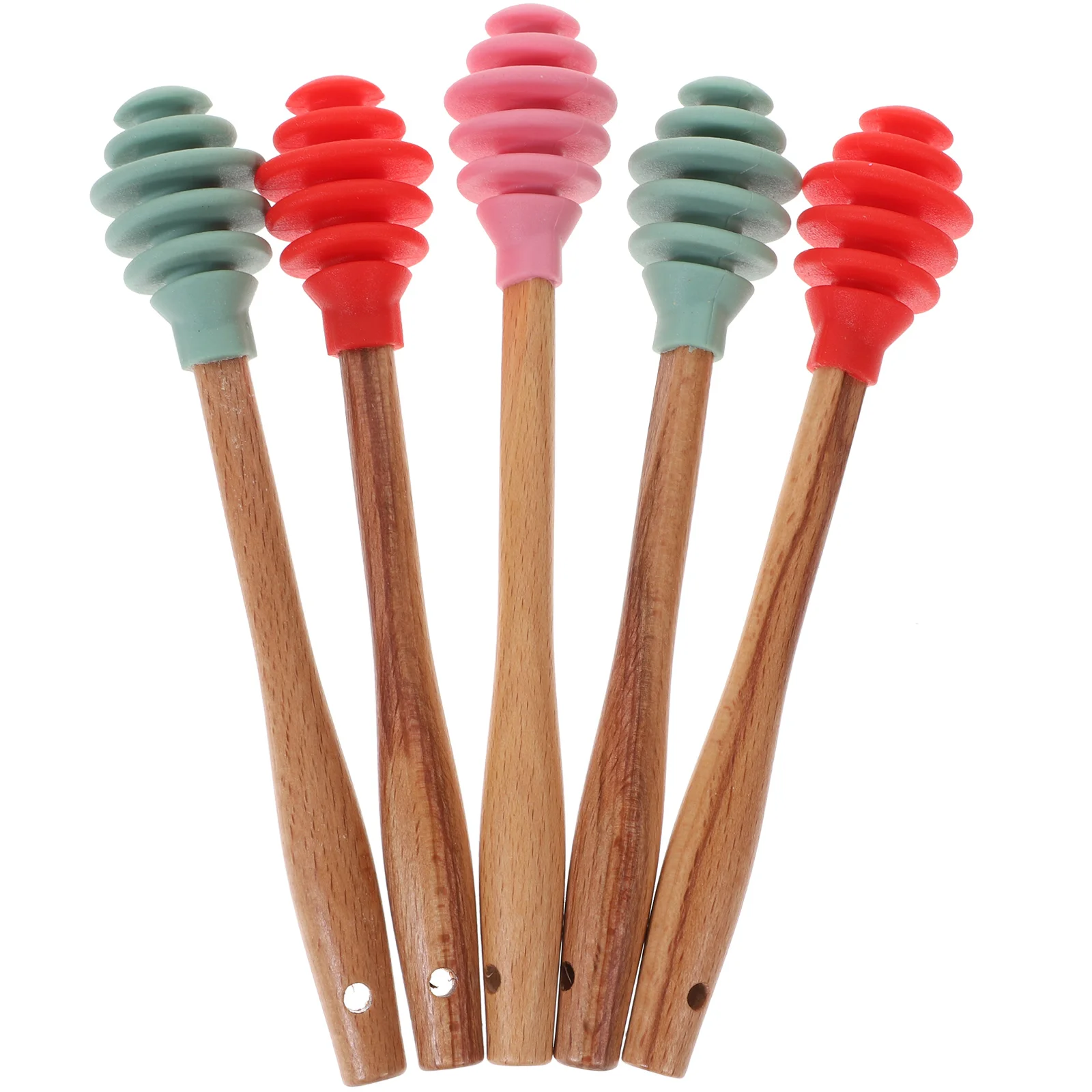 

5 Dippers Sticks Dipper Dipper Dipper Spoon Stirrers Honeycomb Stirrer