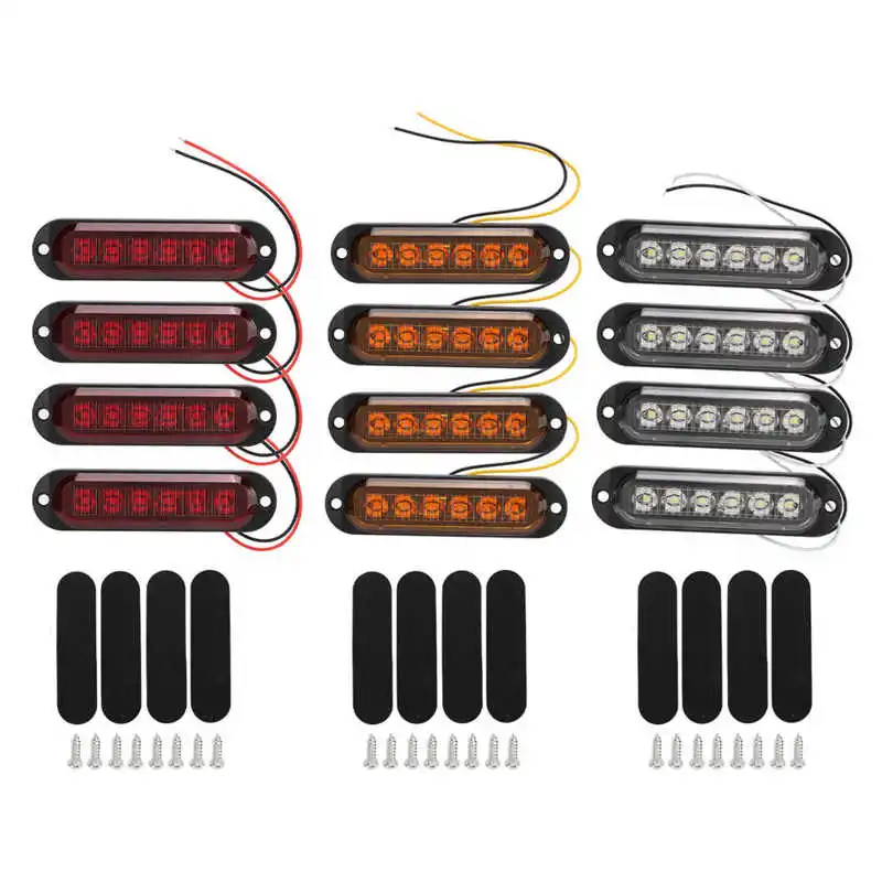 

Truck Side Lights 3000K Wide Application Car Strobe Light for Trucks for Cars for Trailers