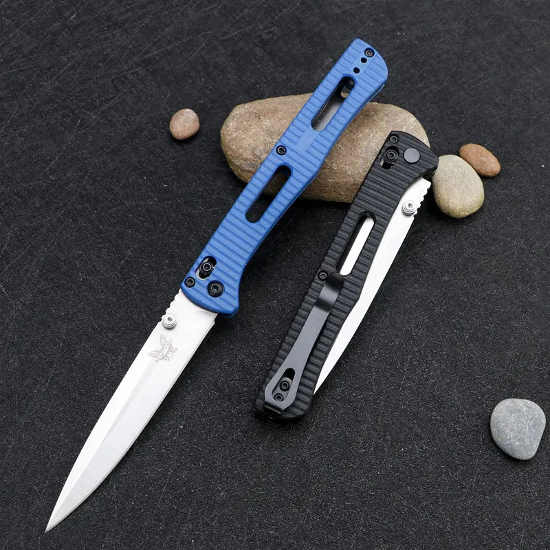 

Outdoor Camping Survival BENCHMADE 7800 Folding Knife 440C Self Defense Pocket Military Knives Portable EDC Tool