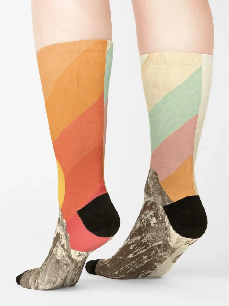 Mountainscape #1 носки с подогревом Аргентина для девочек и мужчин