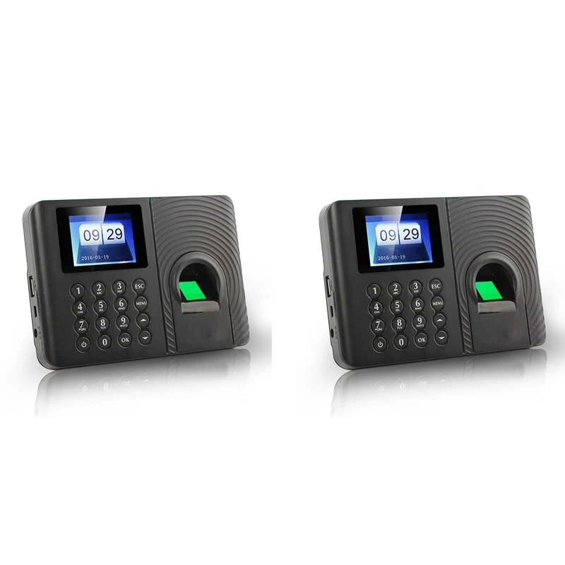 

Fingerprint Attendance Machine USB Intelligent Biometric Fingerprint Time Attendance Machine Time Clock Recorder