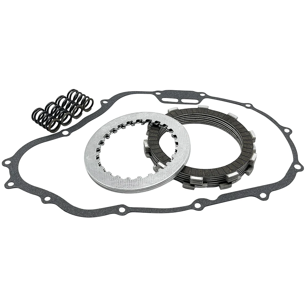 Complete Clutch Kit Heavy Duty Springs and Cover Gasket Compatible for Honda FourTrax Foreman 350 TRX350D 1987-1989