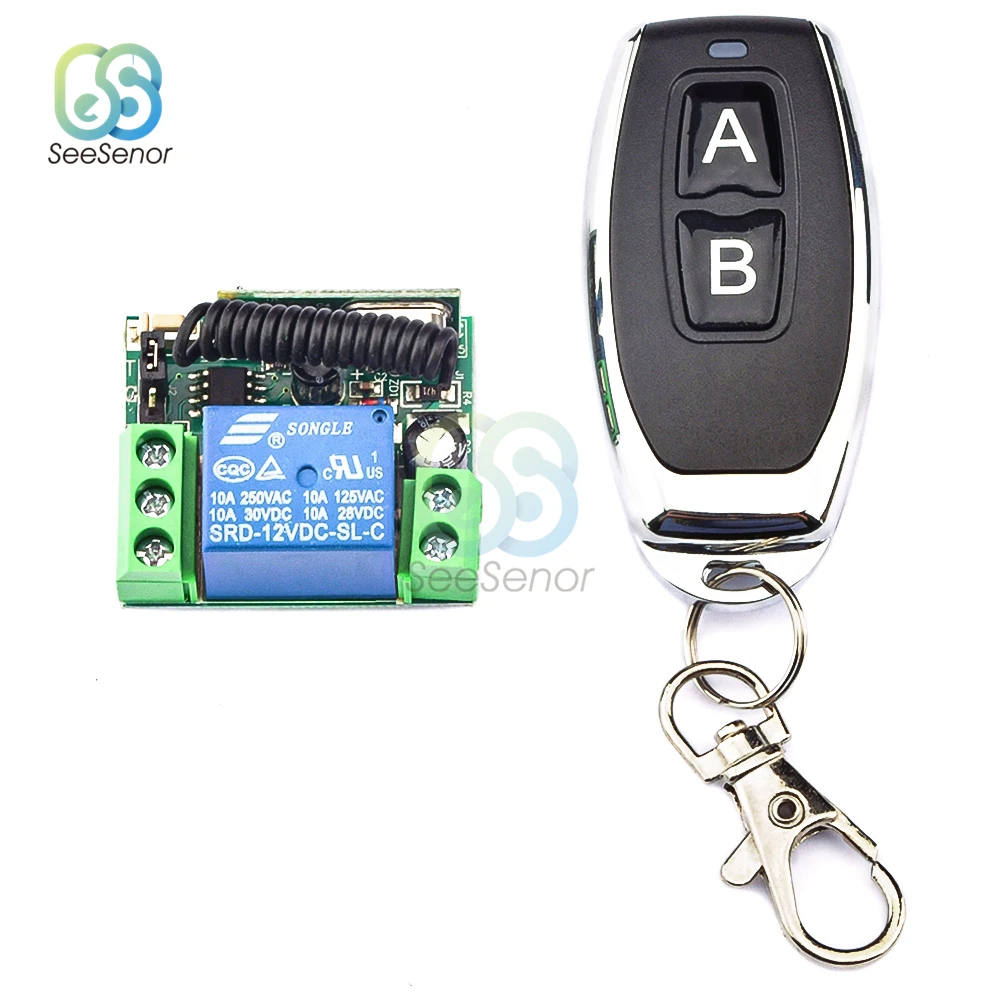 Реле беспроводного радиочастотного дистанционного управления 12 В постоянного