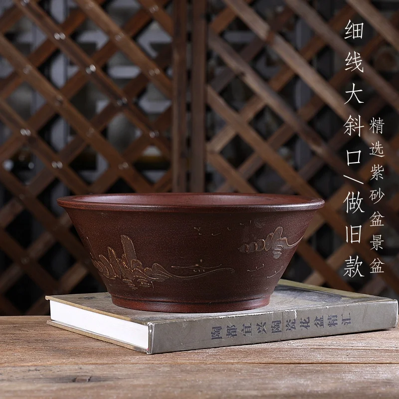 

Керамический горшок для бонсай