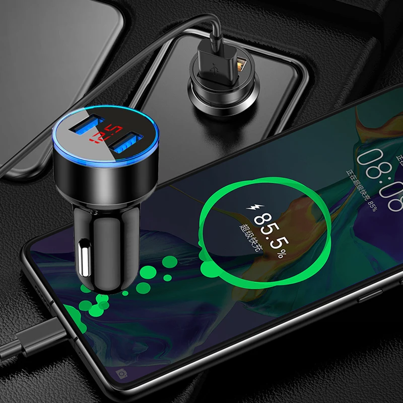 

3.1A 12V Car Chargers 2 Ports Fast Charging For Mercedes-Benz Series-A B C E S G M ML GLK CL CLK CLS GL GLK R SL SLK SLS AMG TPM