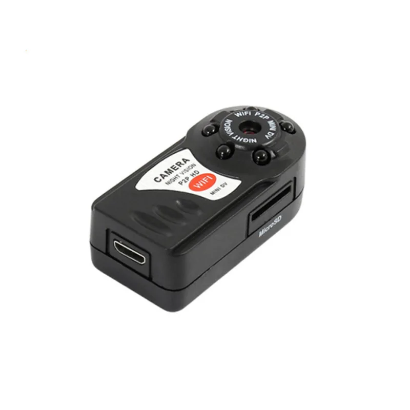 

Miniature Q7 Camera Infrared Night Vision Wifi Survalance Camera Surveillance Camera And See By Mobile 1080p High-definition