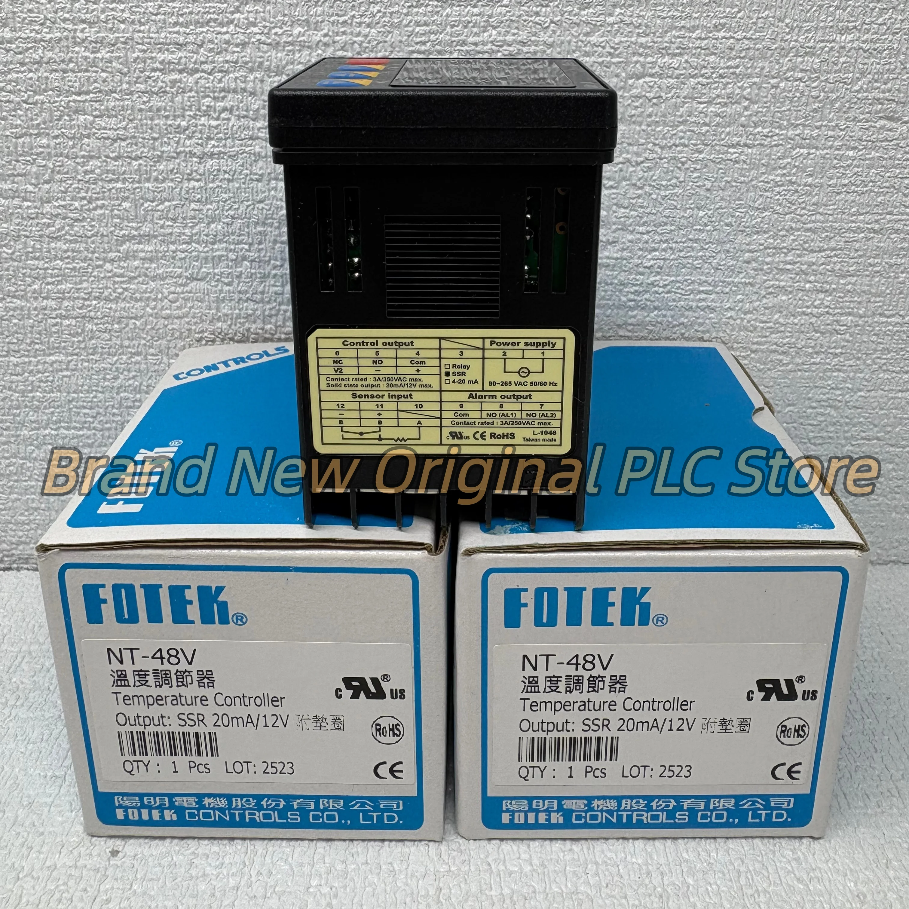 Совершенно новый регулятор температуры NT-48V SSR 20мА12В (art.: 3920da80d63e4) - 3920da80d63e4