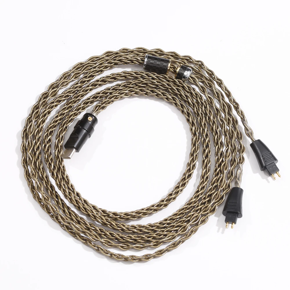 

FOSTEX TH900/909/600/MKII/MK2 Headphone SYRNARN 16/24 Core Balance Cable 2.5/4.4mm Gold Plated 7N OCC Wire for Enhanced Audio