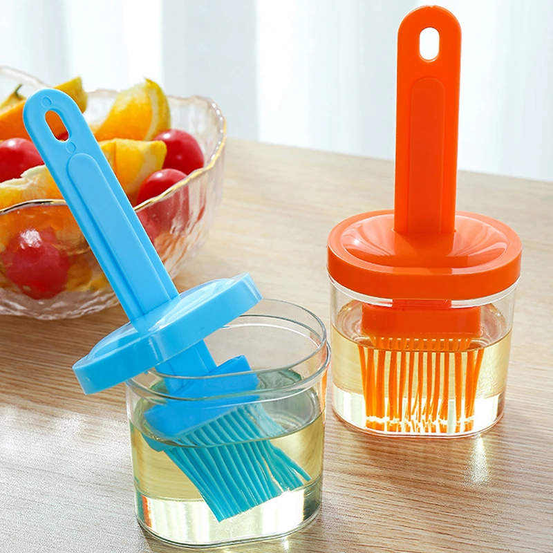 

Устойчивая к высоким температурам силиконовая бутылка портативная фотощетка Бытовая кисть для выпечки масла Кисти для блинов инструмент д...