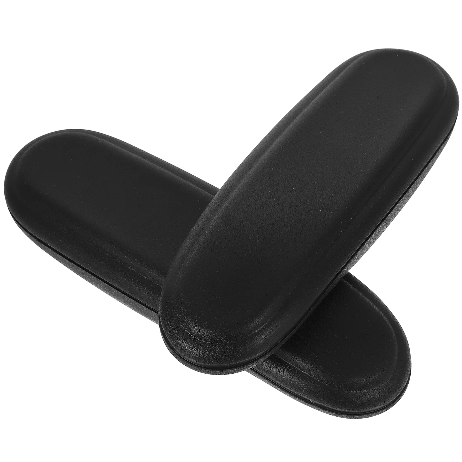 

2 Pcs Gaming Chair Chairs Wheelchair Armrest Covers Pu Replacement Parts