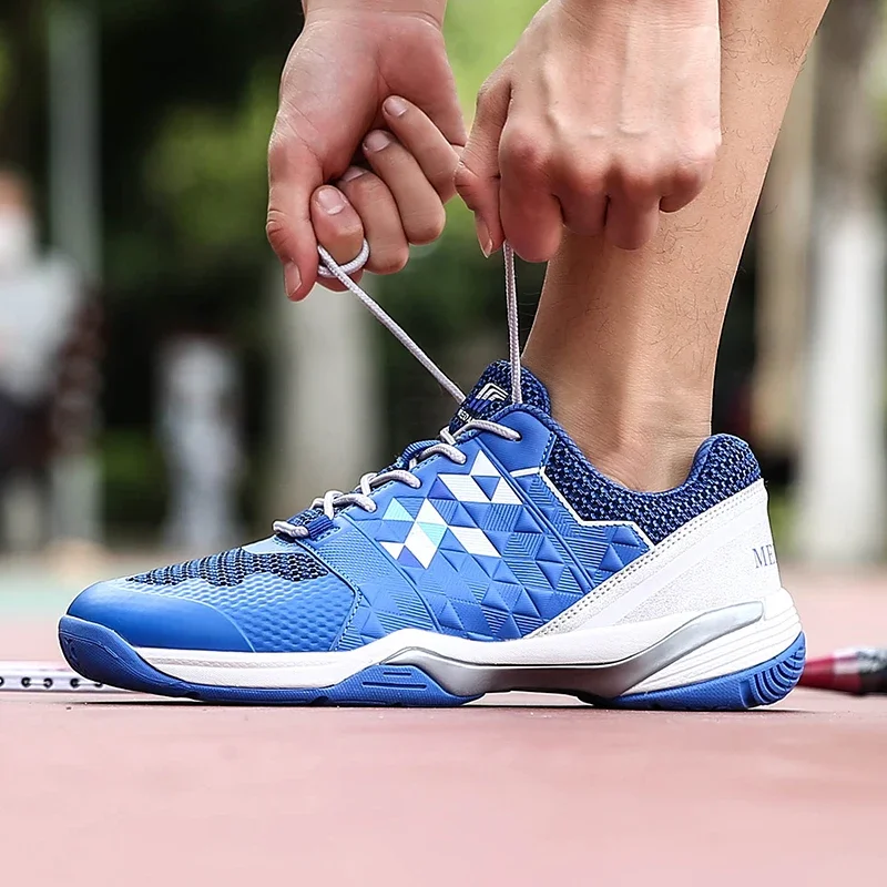 Мужские теннисные туфли профессиональная дышащая спортивная обувь Нескользящие