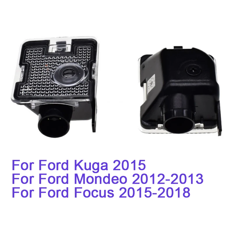 Светодиодные лампы для зеркала заднего вида 2 шт. эмблема проектора Ford KUGA 2015 Mondeo