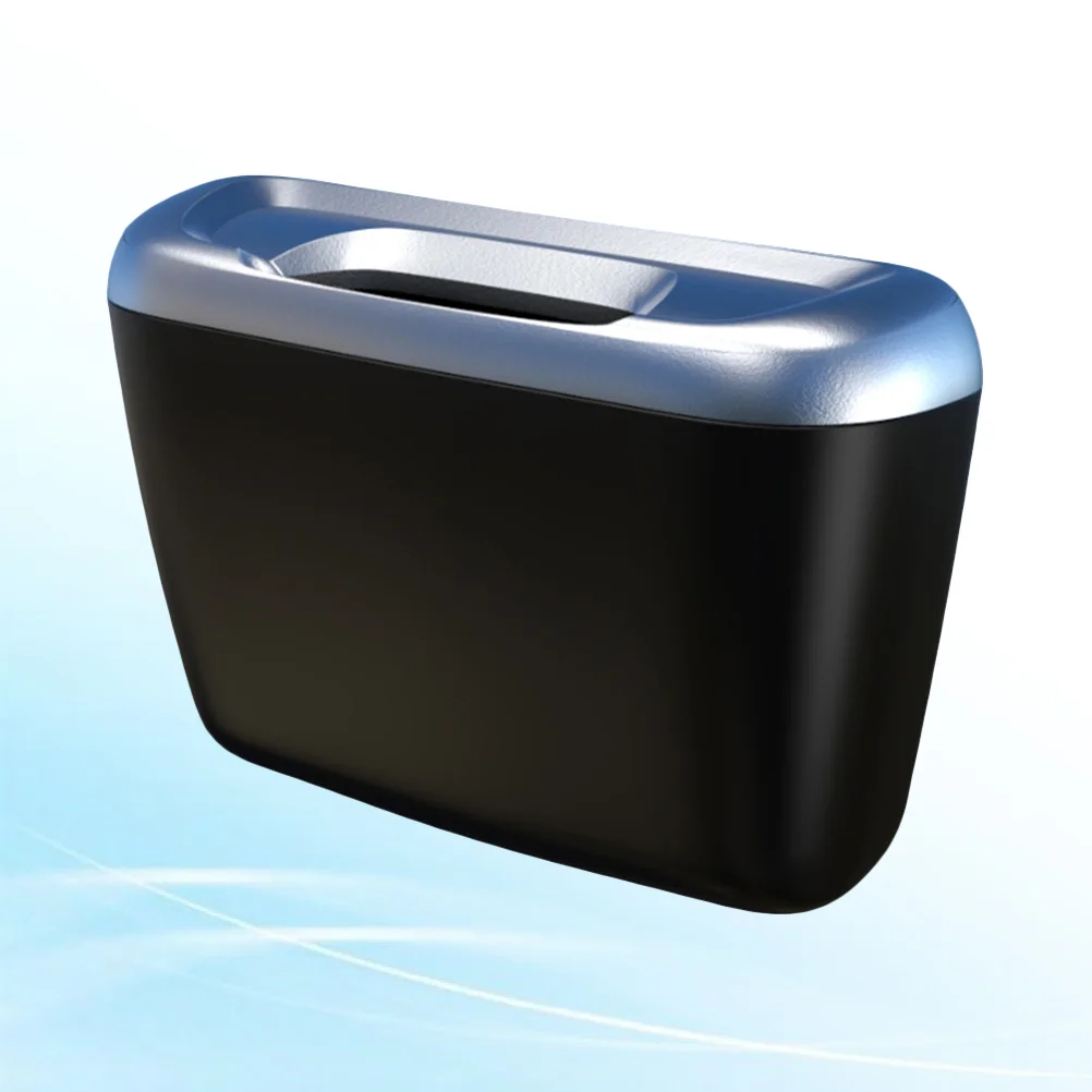 

Car Door Side Garbage Bin Multi-function Universal Trash Can Portable Garbage Can (Silver)