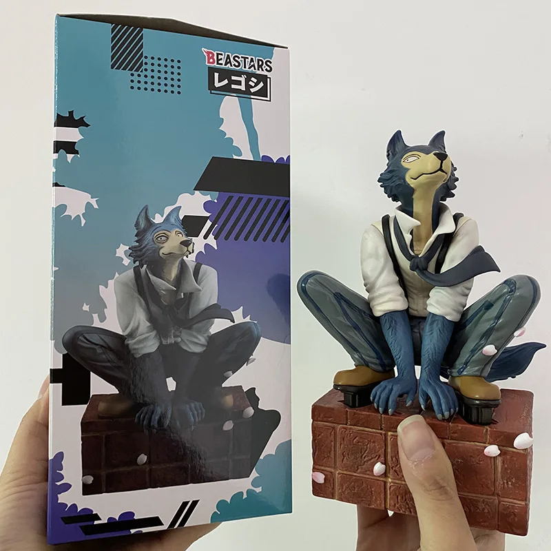 

Ainme Beastars Legoshi Timber Big Tail Wolf Action Figure Anime Collectable Model Toy Doll Gifts