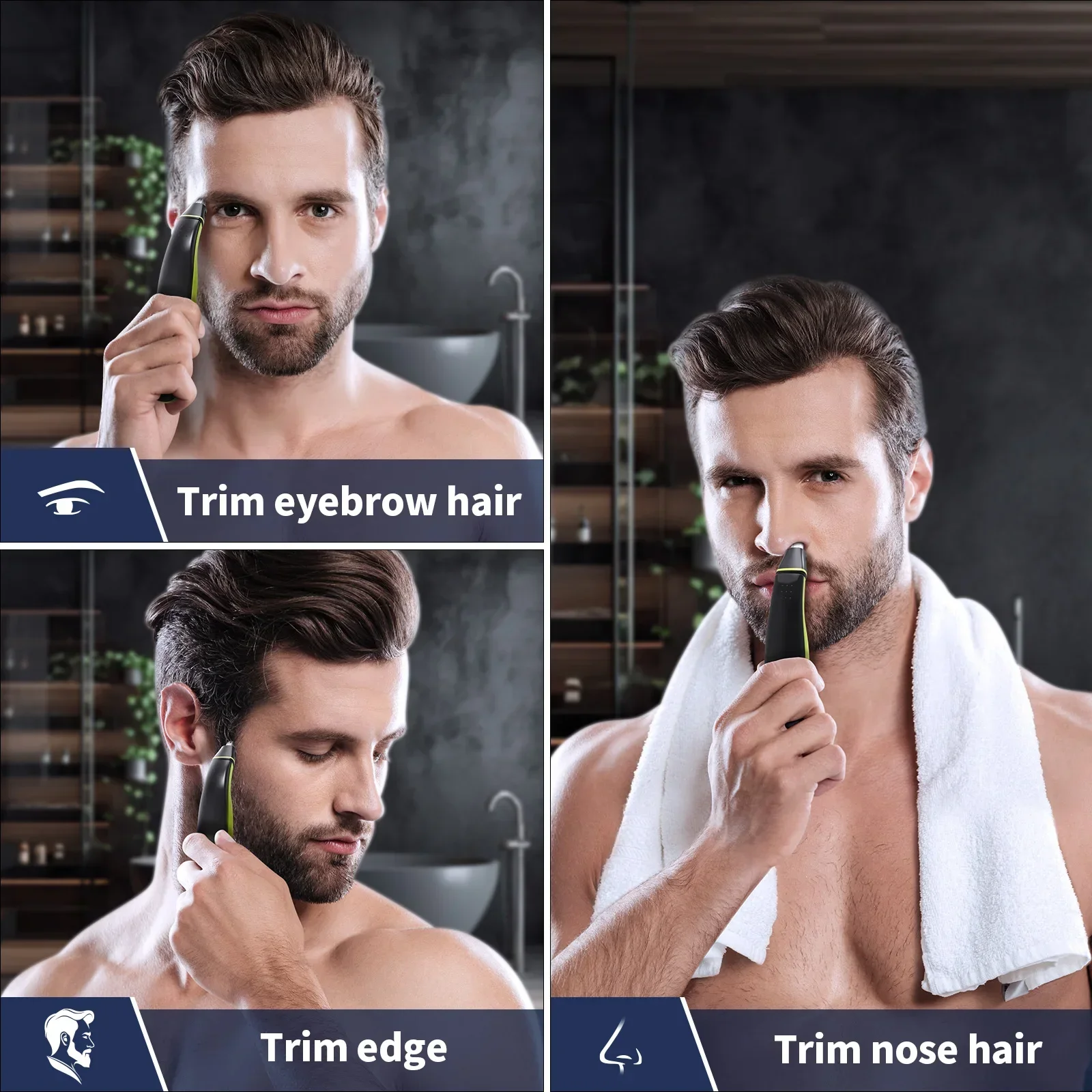 Сменная головка триммера для волос в носу Yinke Philips One Blade QP2724 QP2834 QP2520 QP2530 QP2620 QP2630