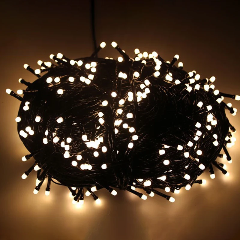 Светодиодная гирлянда на рождественскую елку, 10/50/100 м