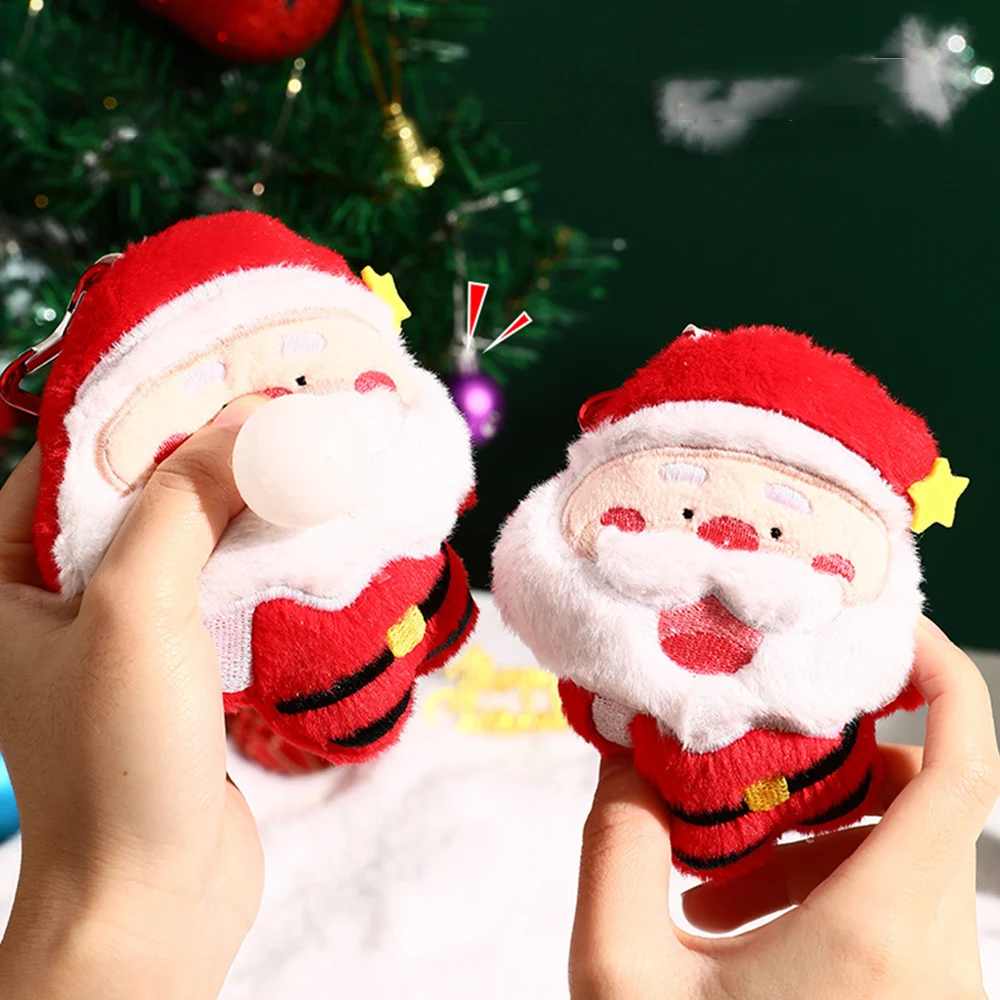 Новый плюшевый кулон в виде рождественской елки рождественский брелок с