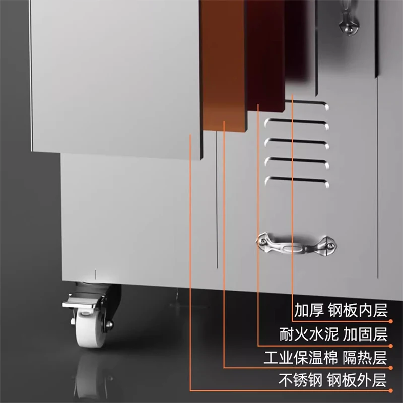 Нагревательные печи из нержавеющей стали Village Отопление сельское приготовление