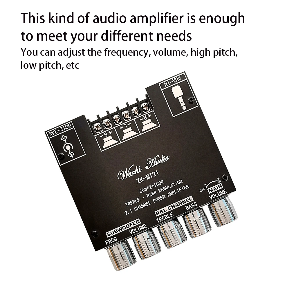 

Subwoofer Power Amplifier Frequency Bluetooth-compatible Electronic
