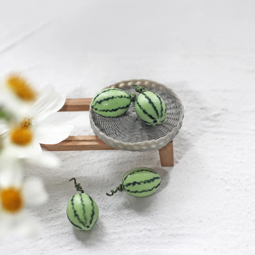 

Mini Toys Model Realistic Fun Mini Toy Educational Plaything Miniature Mini Toyss Simulation Watermelon