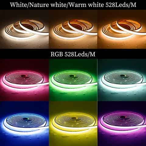 LOAMLIN Светодиодная лента RGB 528/576/840 светодиодов/м