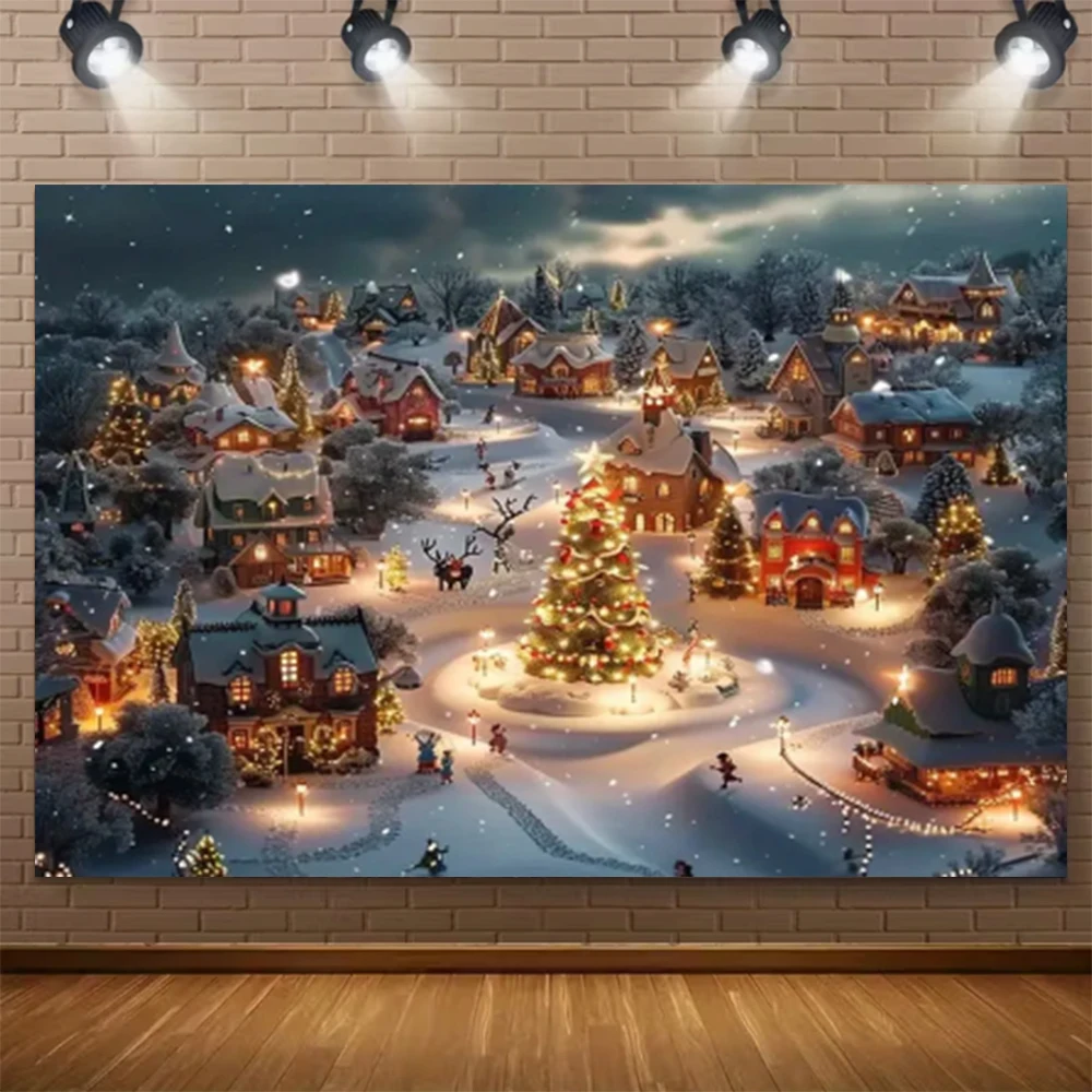 

Рождественский виниловый фон