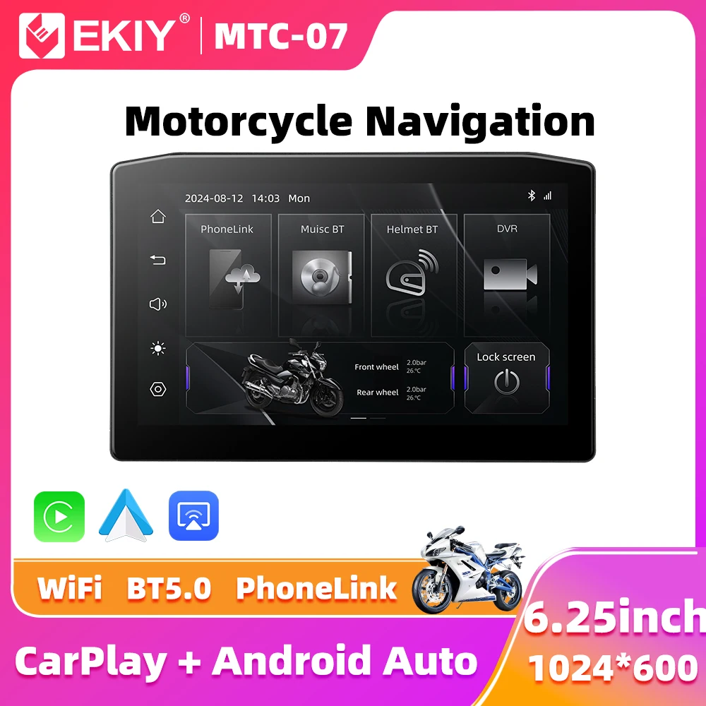 EKIY 6 25 &quotGPS мотоциклетная навигация портативная цифровая приборная панель