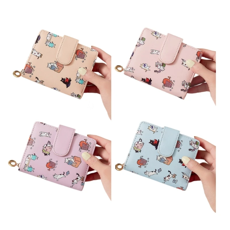 

Versatile Coin Purse and Card Modern Short Wallet for Easy Carrying F3MD