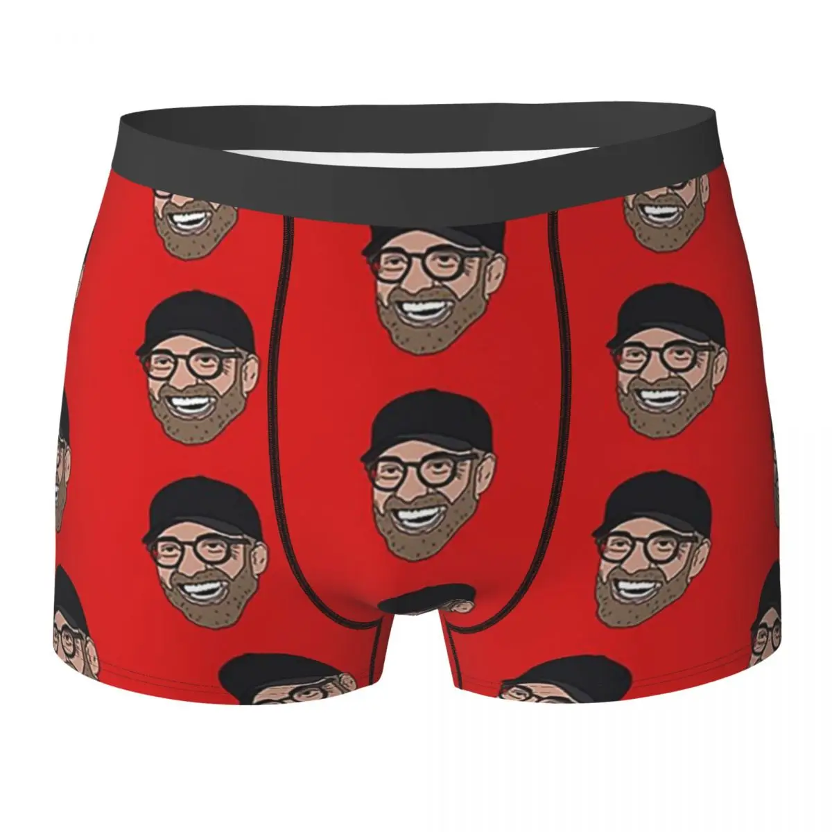 

Трусы-боксеры Jurgen Klopp, мужское дышащее нижнее белье, трусы-боксеры, подарок мужчине