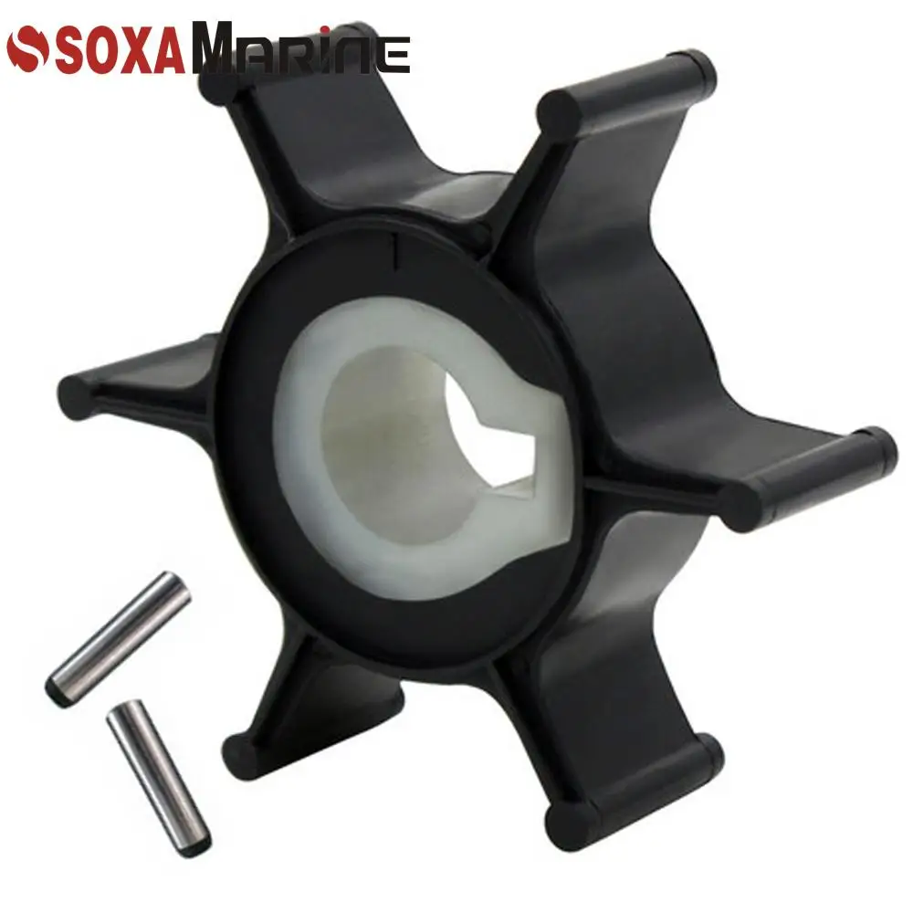 Крыльчатка водяного насоса 646-44352 с ключом для Yamaha 2HP 2-тактный подвесной лодки 2A 2B