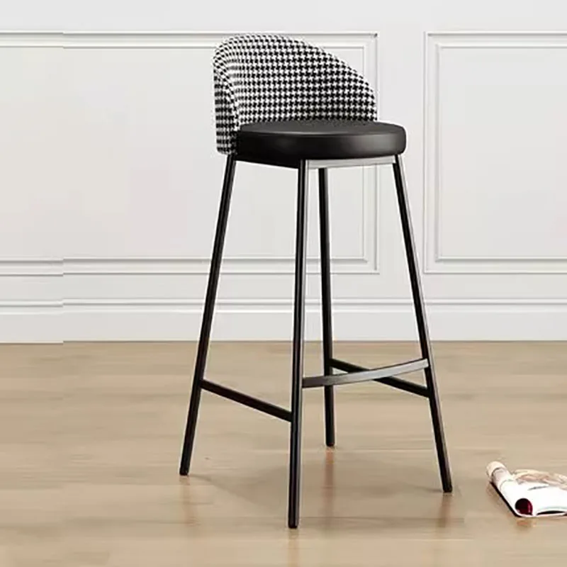 

Salon Minimalist Bar Chair Barstool High Library Gold Bar Stool Nordic Mainstays Taburetes Altos Cocina Restaurant Furniture