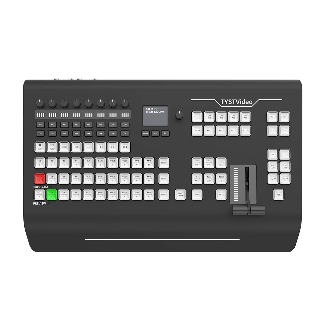 Фото TYSTVideo tyst TS-CS17: Коммутатор, совместимый с vMix и ATEM 1ME, для программ для прямой трансляции vMix и OBS №1