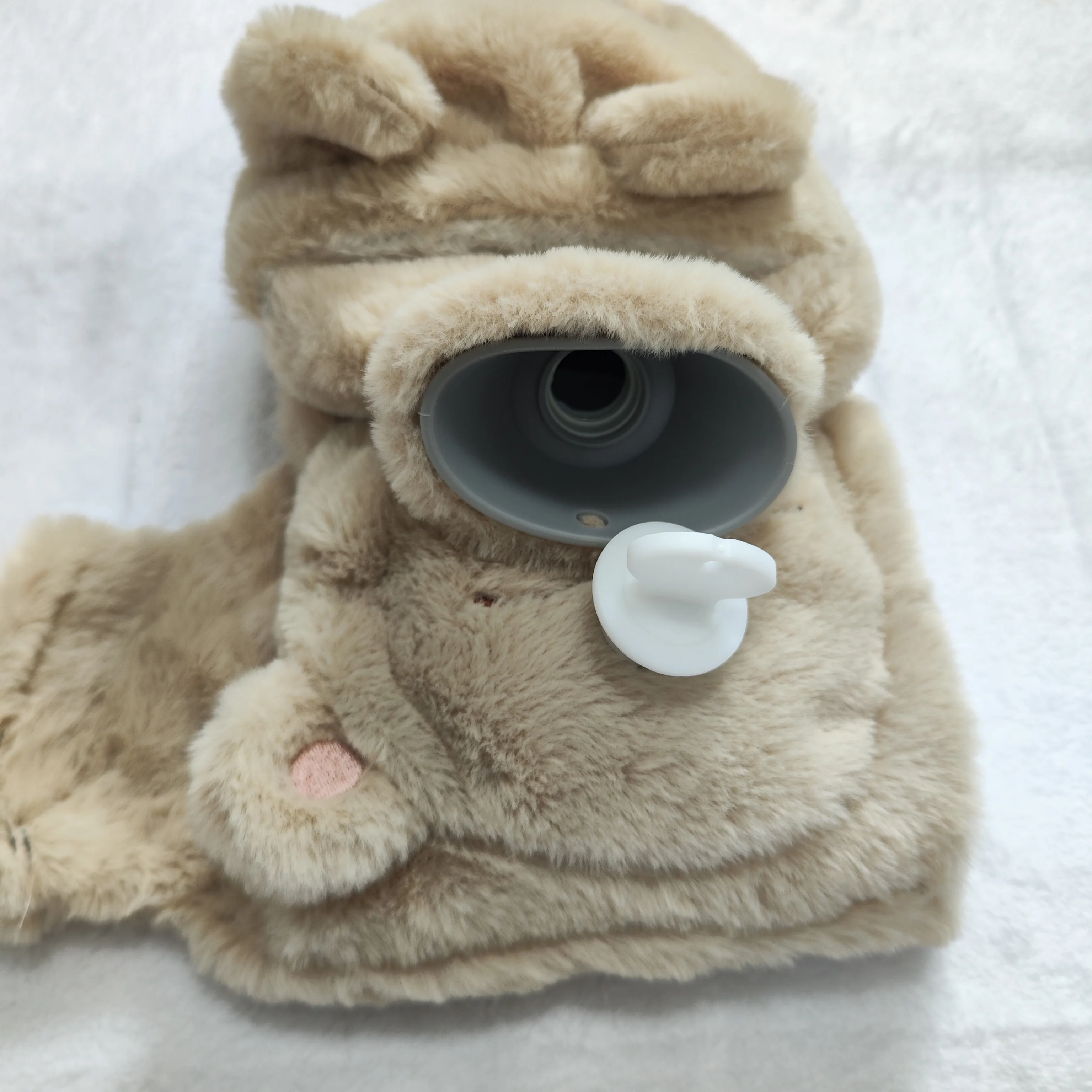 1000 мл сумка для горячей воды из ПВХ внутри с инъекцией милый мультяшный медведь