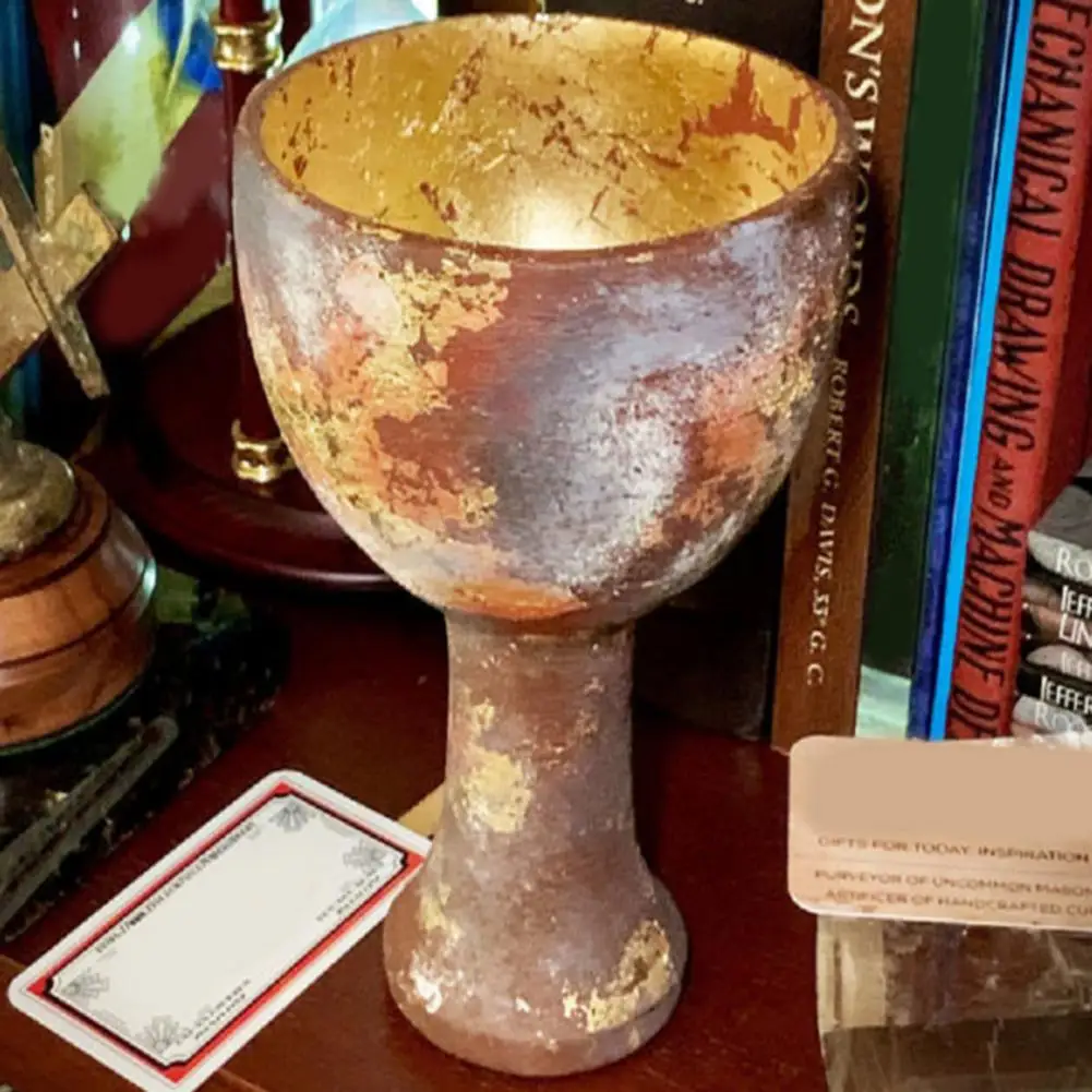 Декор для чашки Индиана Джонс в честь священного грейла, ремесла из смолы для Хэллоуина, реквизит для ролевых игр, украшения для фанатов Индианы Джонс