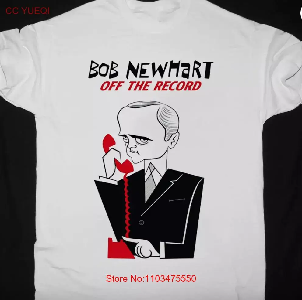 Новинка белый подарок от Bob Newhart с записью яркая рубашка размером AG2033