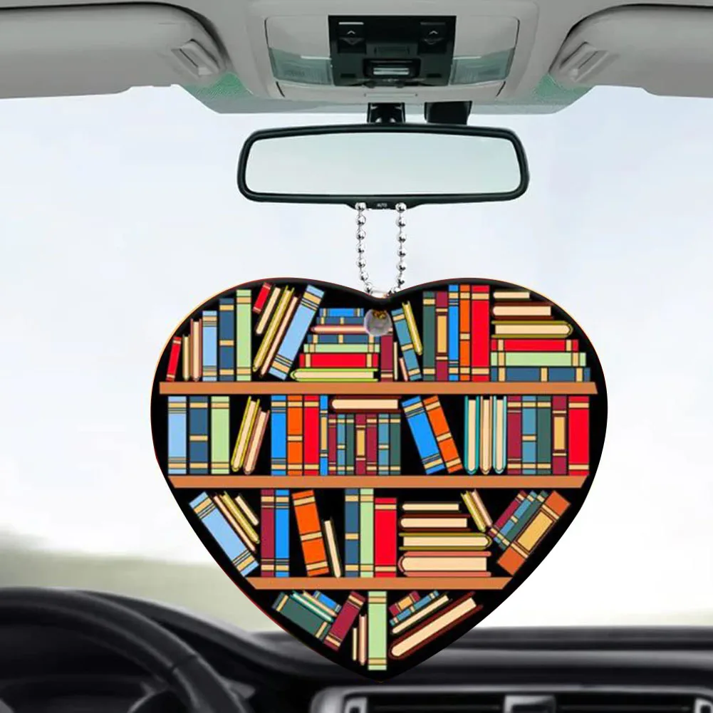 

Pendant Car Decoration Christmas Tree Heart Ornament Decoration Pendant Car Mounted Christmas Ornament Creative Heart Shape