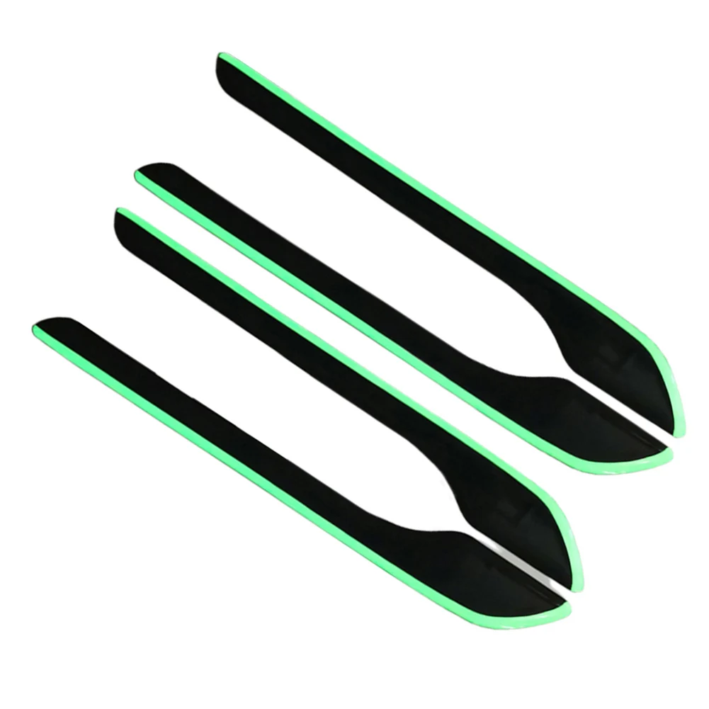 

4Pcs Car Door Handle Sticker Anti-Scratch Luminous For Tesla Model 3 Y 2019-2022 Exterior Accessories Car Stickers