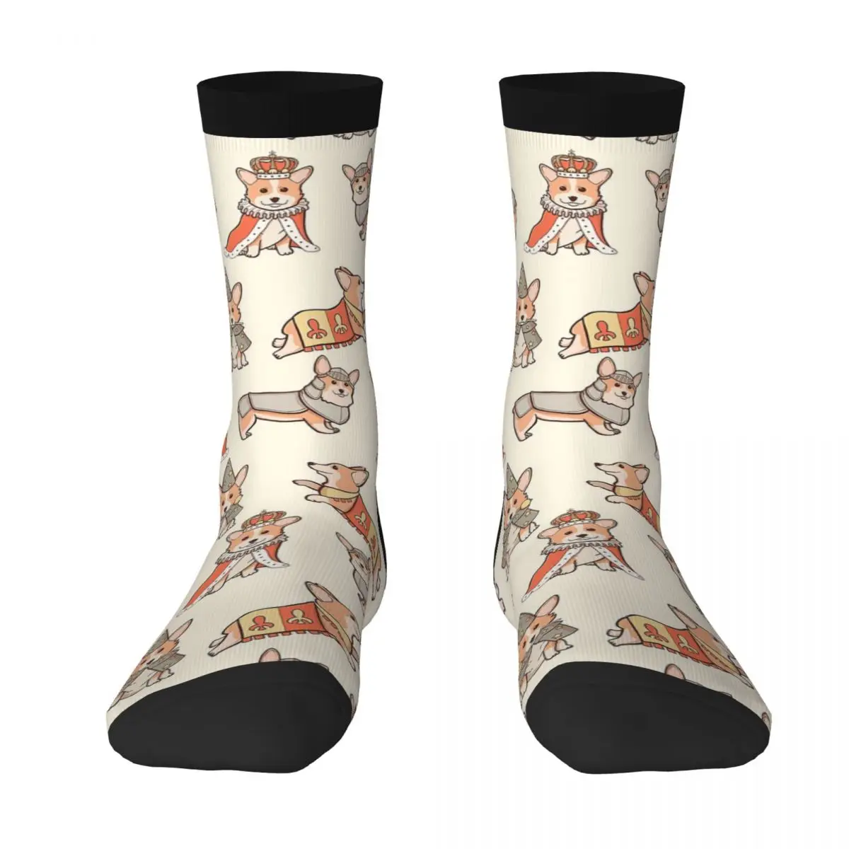 

Носки мужские толстые контрастных цветов, одежда из спандекса 5% в средневековом стиле, модные носки средней длины, подарок на день рождения