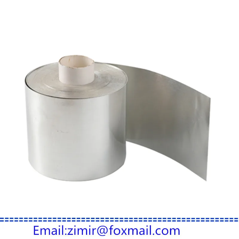 

Оловянная металлическая пластина высокой степени очистки 99.99% Sn лист 0,01x100x1000 мм 0,02/0,03/0,04/0,05 для научных исследований Оловянная рулонная фольга