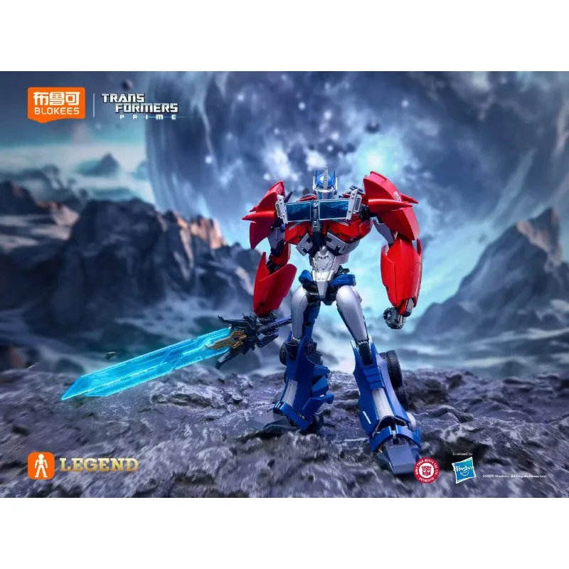 Фото В наличии: BLOKEES Legends Class - Трансформируемая игрушка TFP Оптимус Прайм, коллекционная модель, украшение, подарок №2
