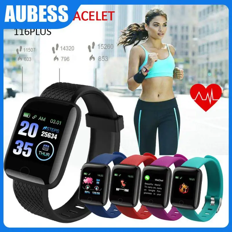 

Smart Watch 1.3-inch Color Screen Smart Bracelet Ip65 Waterproof Heart Rate Blood Pressure Monitoring Sport Watch