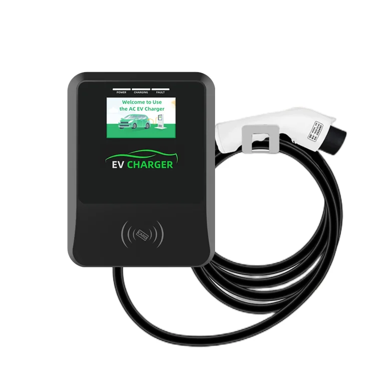 

22kw Ev Charger Type 2 Level 2 Wall-mounted Electric Car Charger Wallbox Ac Ev Fast Car Charging Station