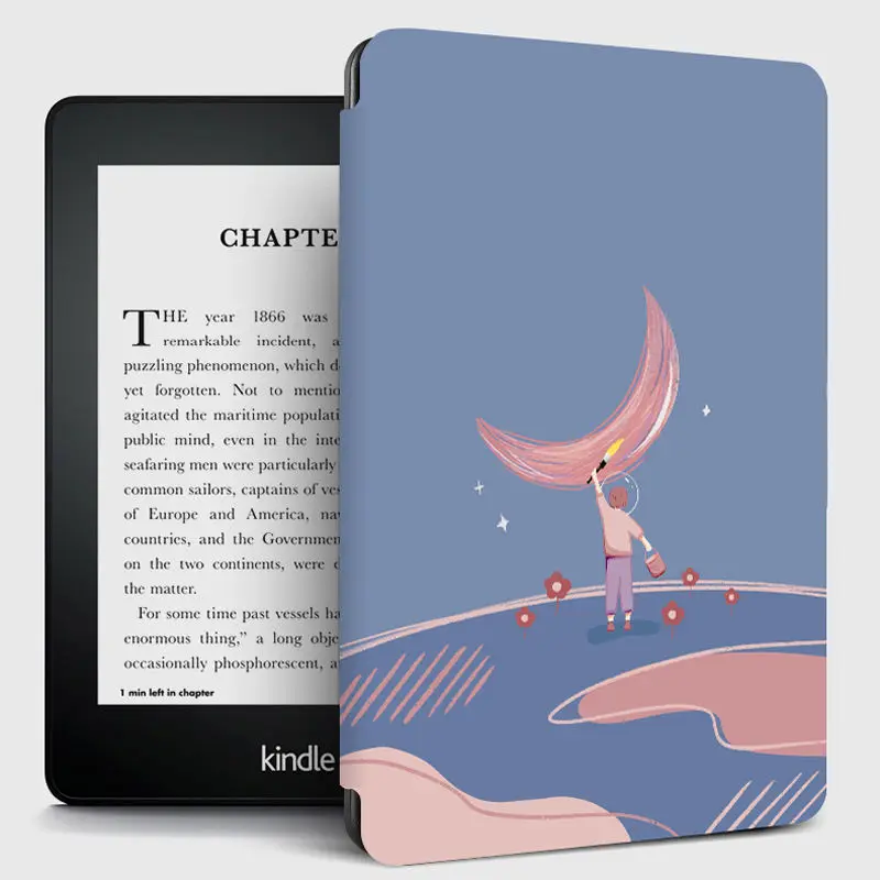 

PU Leather Tablet Stand Folio Case for Kindle Paperwhite 1 5th/2 6th/3 7th/4 10th for Kindle 8th/10th Soft Silicone Tablet Case